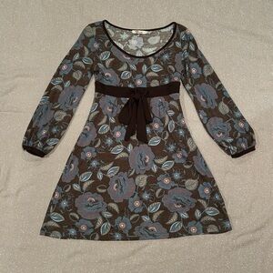 Pretty Aryeh floral sweater dress, size L